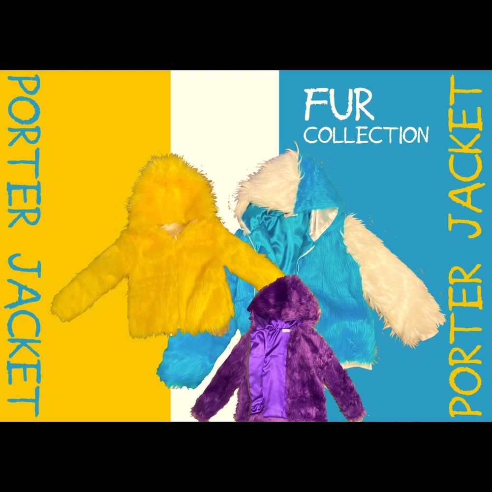 Faux fur coats all colors and sizes